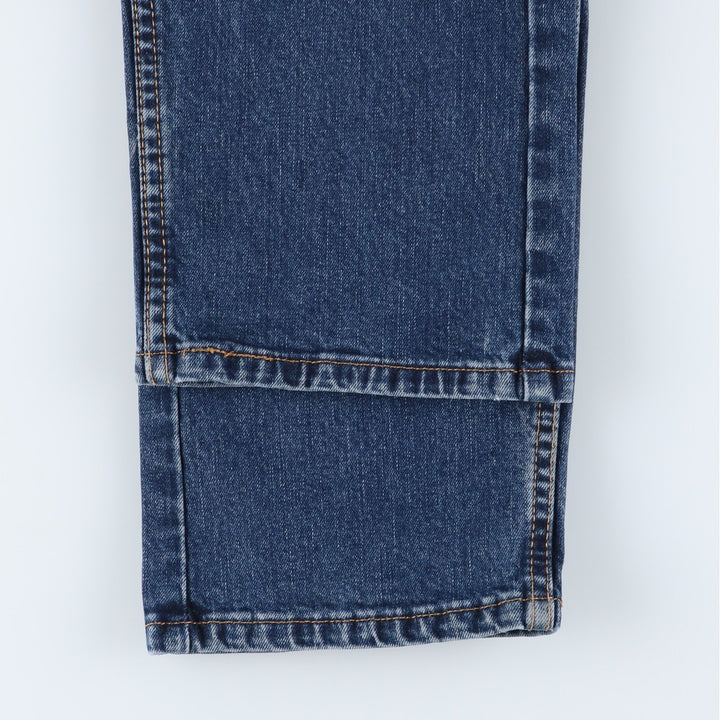Levi's 505 tapered denim pants for men, size W34 cotton blue type Vintage Second Hand