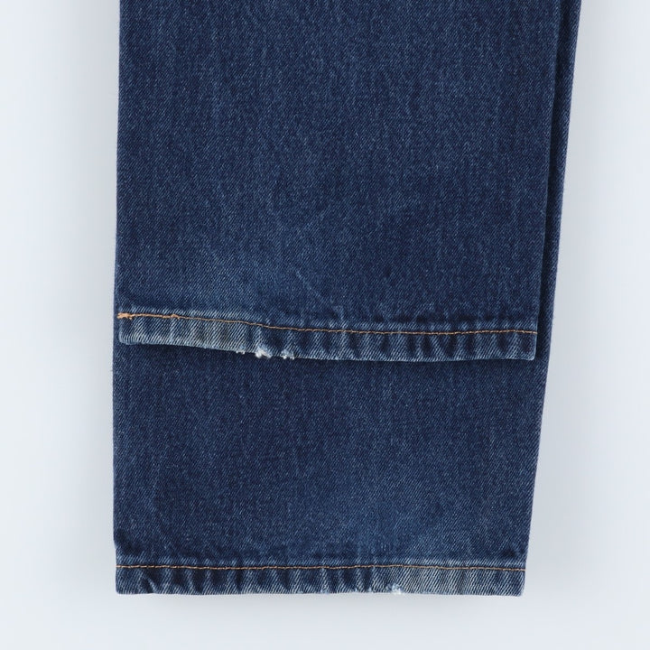 Levi's 505 tapered denim pants for men, size w37 cotton blue type Vintage Second Hand