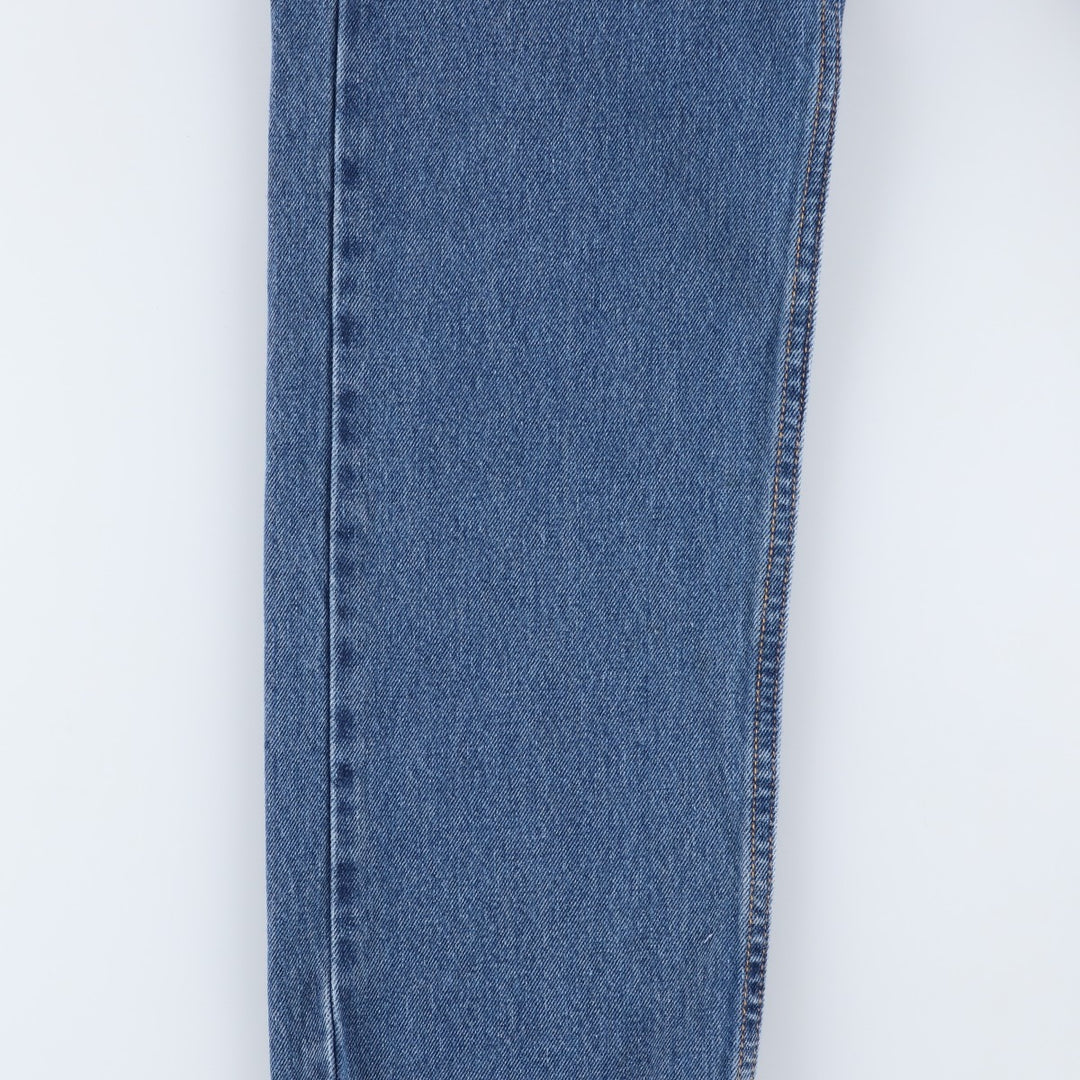 Levi's 505 tapered denim pants for men, size W33 cotton blue type Vintage Second Hand
