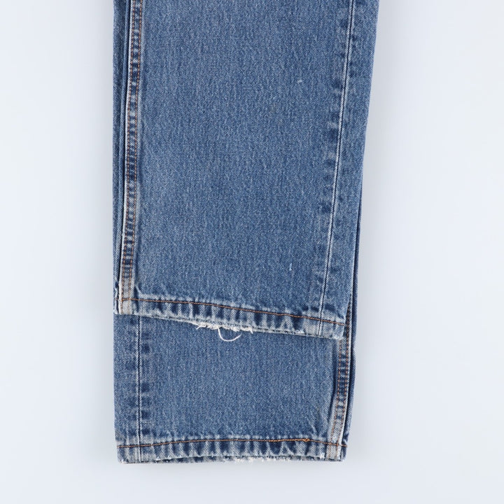 Levi's 505 tapered denim pants for men, size W34 cotton blue type Vintage Second Hand