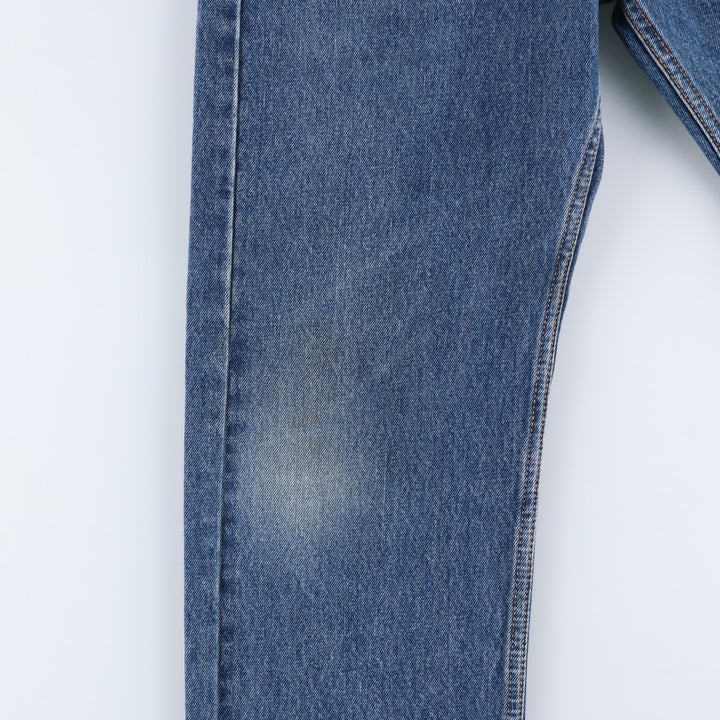 Levi's 505 tapered denim pants for men, size W34 cotton blue type Vintage Second Hand
