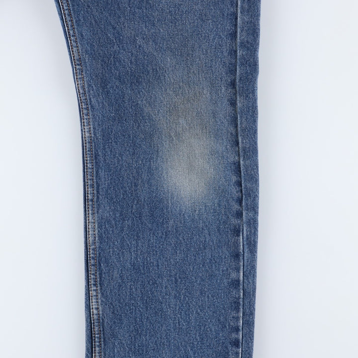 Levi's 505 tapered denim pants for men, size W34 cotton blue type Vintage Second Hand