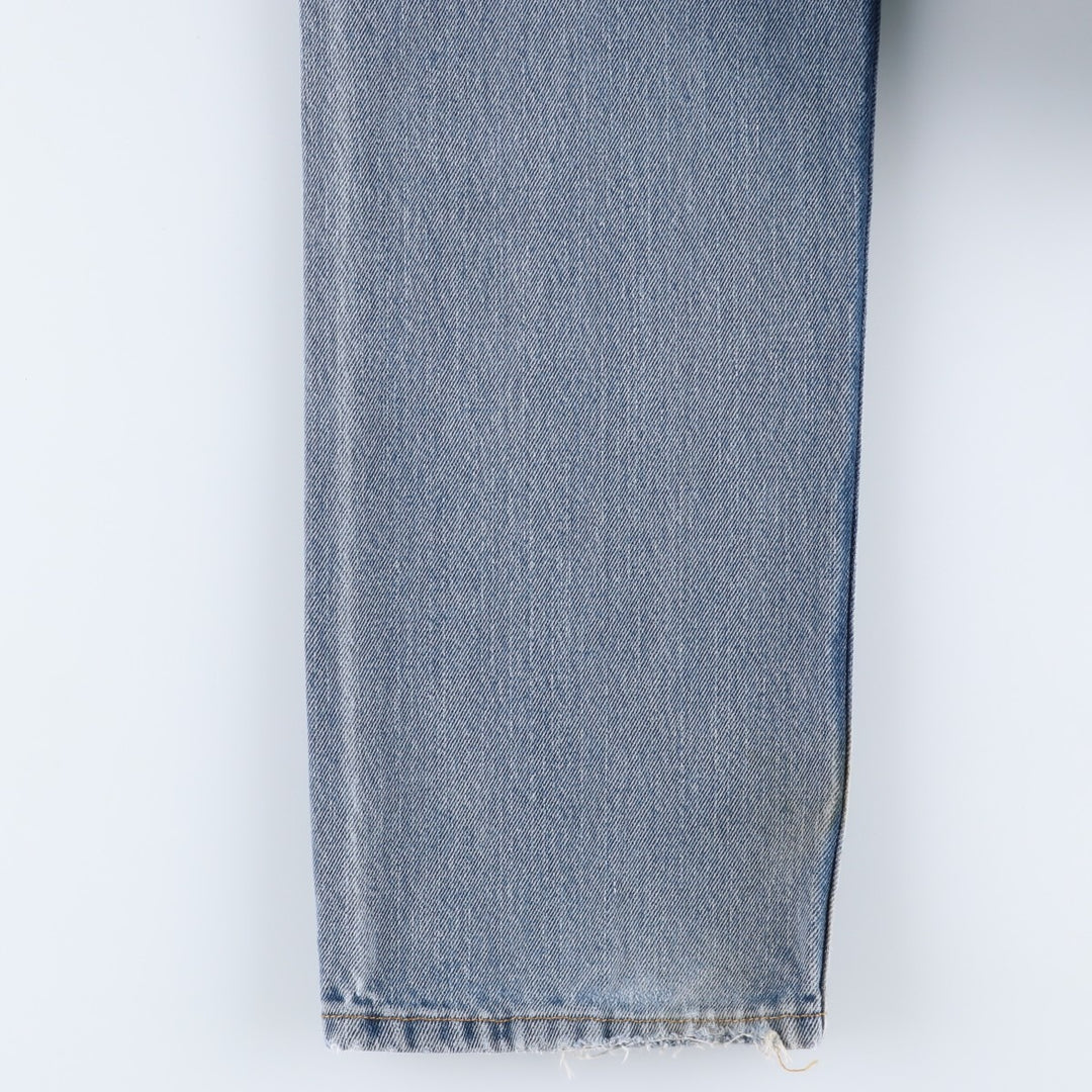 Levi's 505 REGULAR FIT tapered denim pants for men, size w32 cotton blue type Vintage Second Hand