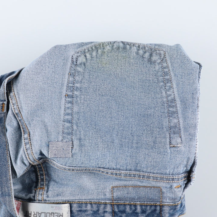 Levi's 505 REGULAR FIT tapered denim pants for men, size w32 cotton blue type Vintage Second Hand