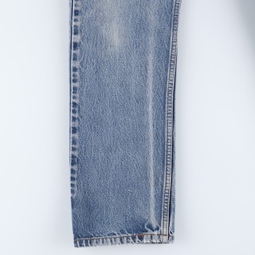 Levi's 505 Regular Fit Tapered Denim Pants, Men's Size W29 (approx.) cotton blue type Vintage Second Hand