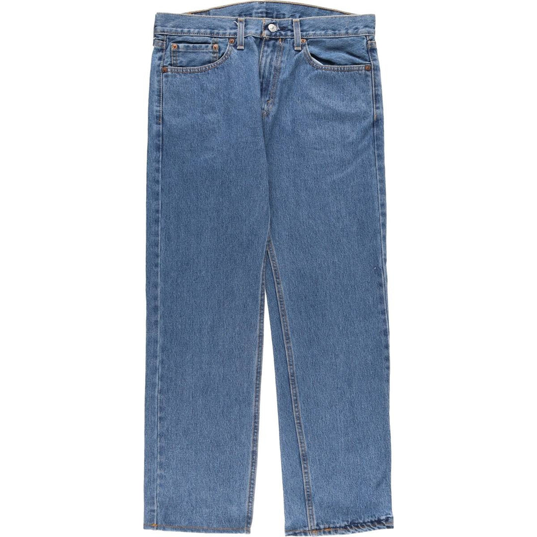 Levi's 505-4891 Tapered Denim Pants, Men's Size W34 (approx.) cotton blue type Vintage Second Hand
