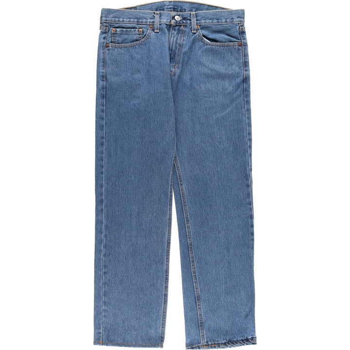 Levi's 505-4891 Tapered Denim Pants, Men's Size W34 (approx.) cotton blue type Vintage Second Hand