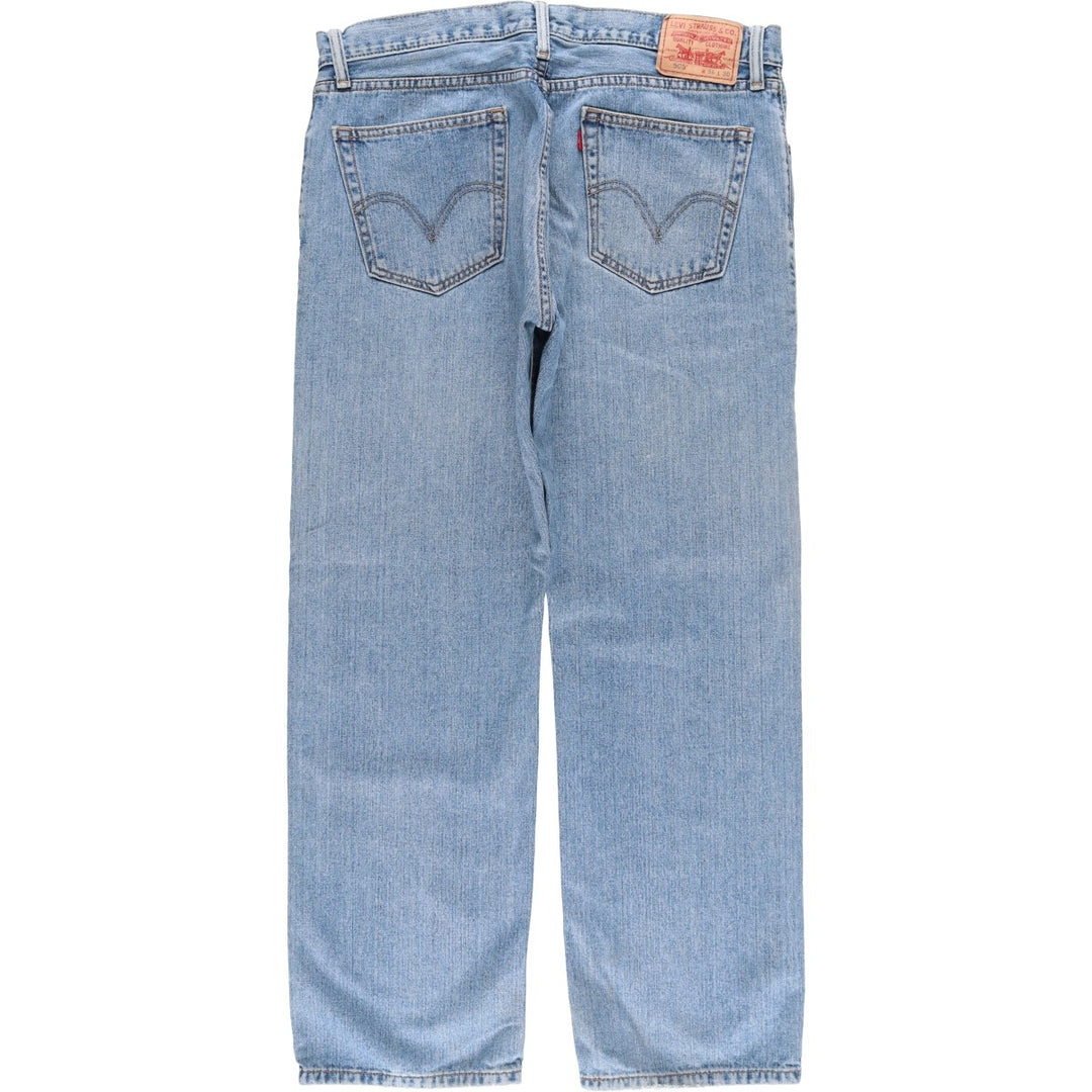 Levi's 505 STRAIGHT FIT tapered denim pants for men, size w36 cotton blue type Vintage Second Hand