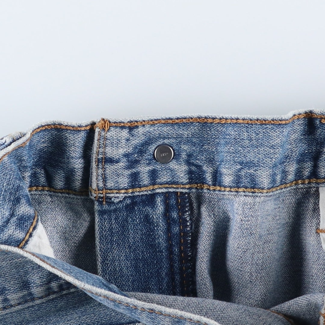 Levi's 505 STRAIGHT FIT tapered denim pants for men, size w36 cotton blue type Vintage Second Hand