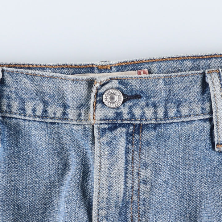 Levi's 505 STRAIGHT FIT tapered denim pants for men, size w36 cotton blue type Vintage Second Hand