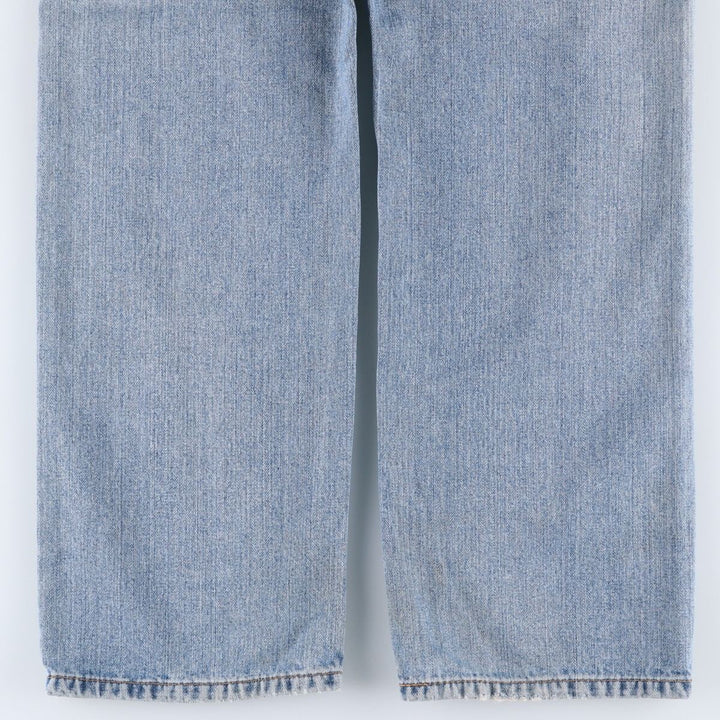 Levi's 505 STRAIGHT FIT tapered denim pants for men, size w36 cotton blue type Vintage Second Hand
