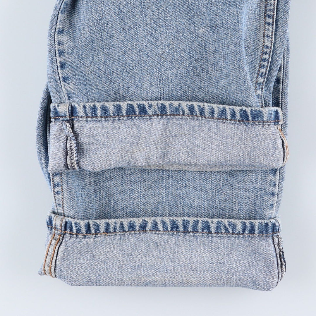 Levi's 505 STRAIGHT FIT tapered denim pants for men, size w36 cotton blue type Vintage Second Hand