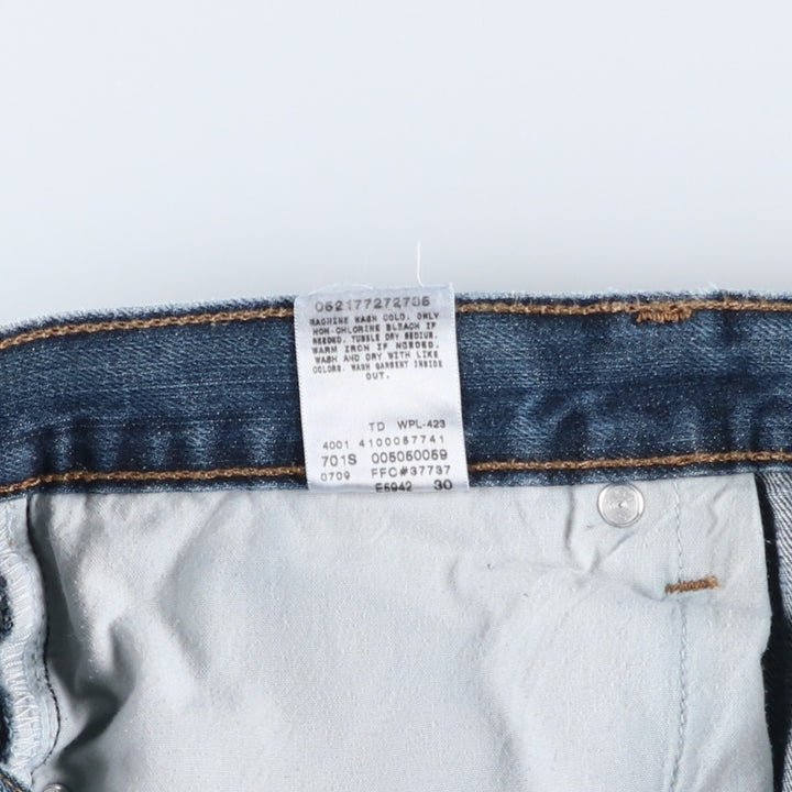 Levi's 505 REGULAR FIT tapered denim pants for men, size w36 cotton blue type Vintage Second Hand
