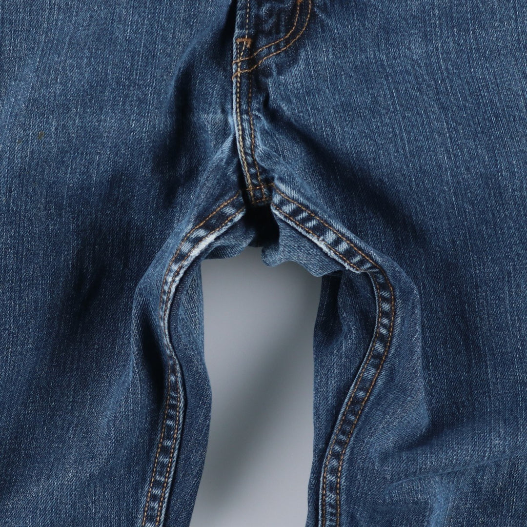 Levi's 505 REGULAR FIT tapered denim pants for men, size w36 cotton blue type Vintage Second Hand