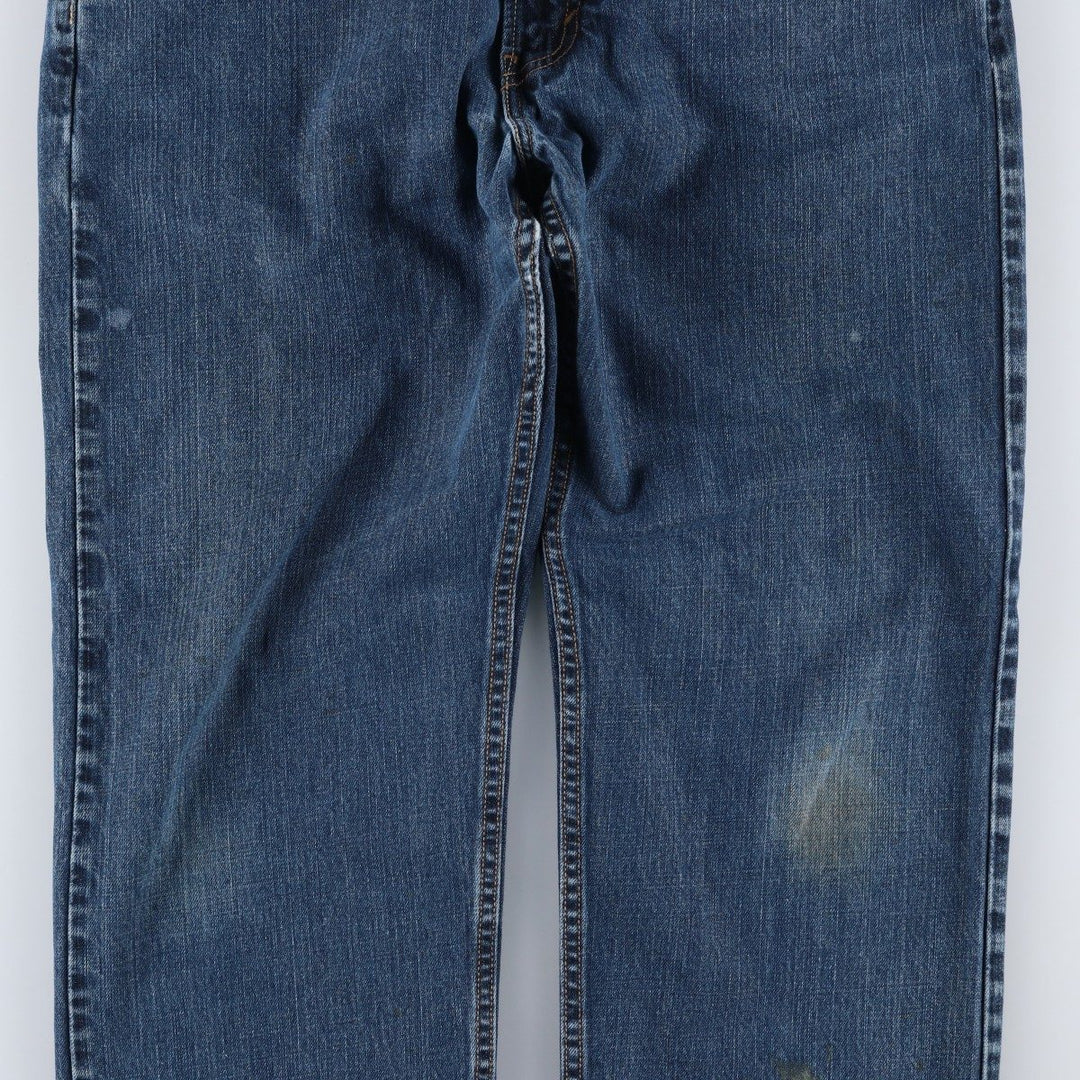 Levi's 505 REGULAR FIT tapered denim pants for men, size w36 cotton blue type Vintage Second Hand