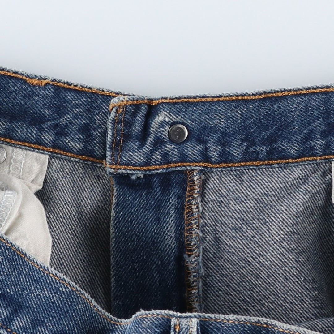 Levi's 505 REGULAR FIT tapered denim pants for men, size w36 cotton blue type Vintage Second Hand