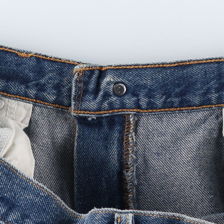 Levi's 505 REGULAR FIT tapered denim pants for men, size w36 cotton blue type Vintage Second Hand
