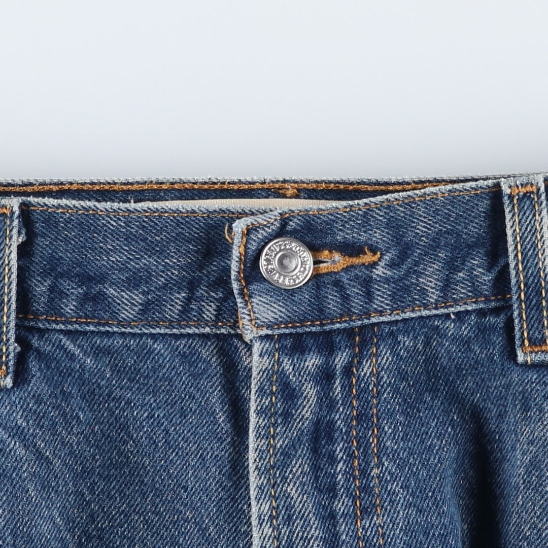 Levi's 505 REGULAR FIT tapered denim pants for men, size w36 cotton blue type Vintage Second Hand