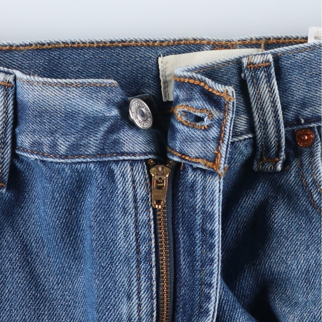 Levi's 505 REGULAR FIT tapered denim pants for men, size w34 cotton blue type Vintage Second Hand