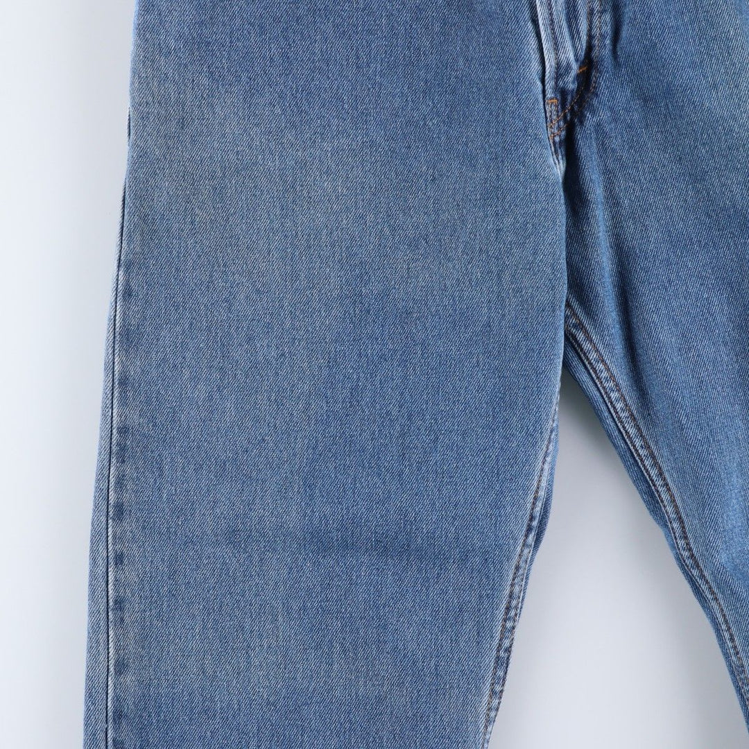 Levi's 505 REGULAR FIT tapered denim pants for men, size w34 cotton blue type Vintage Second Hand