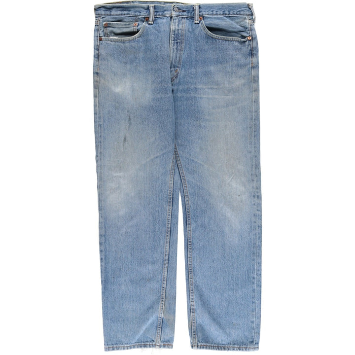Levi's 505 tapered denim pants for men, size w37 unclear Blue type light blue Vintage Second Hand