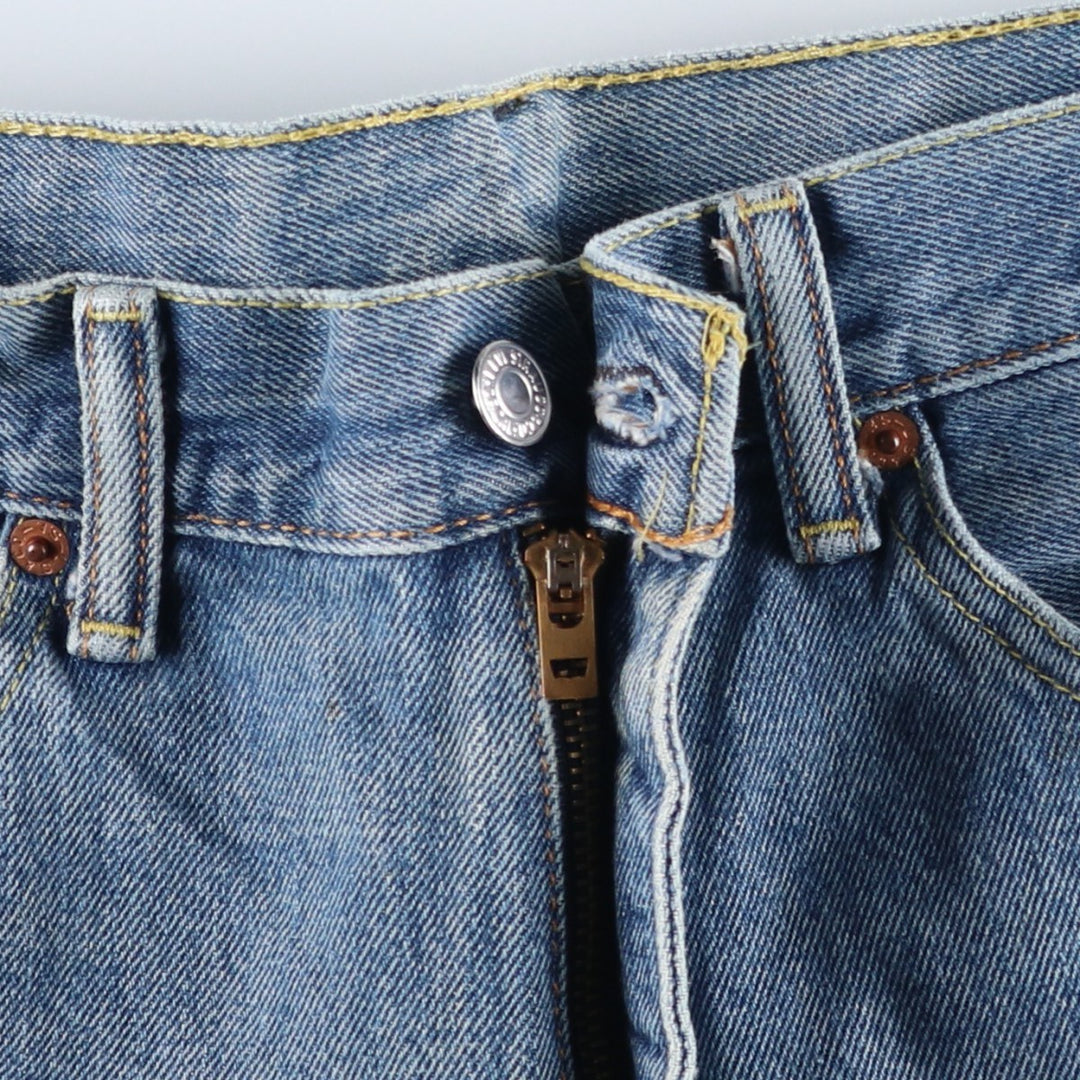Levi's 505 tapered denim pants for men, size w37 unclear Blue type light blue Vintage Second Hand