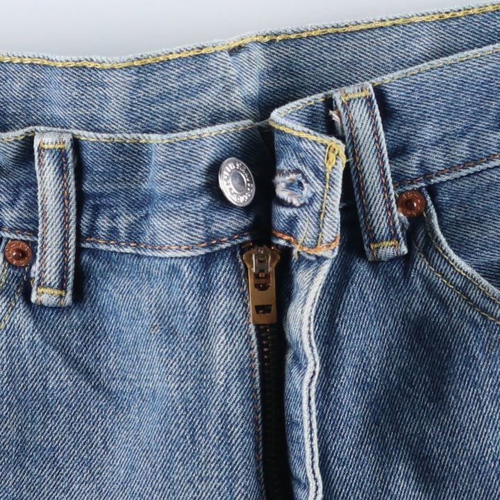 Levi's 505 tapered denim pants for men, size w37 unclear Blue type light blue Vintage Second Hand