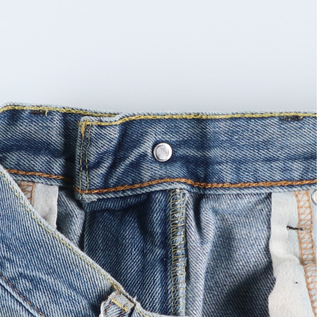 Levi's 505 tapered denim pants for men, size w37 unclear Blue type light blue Vintage Second Hand