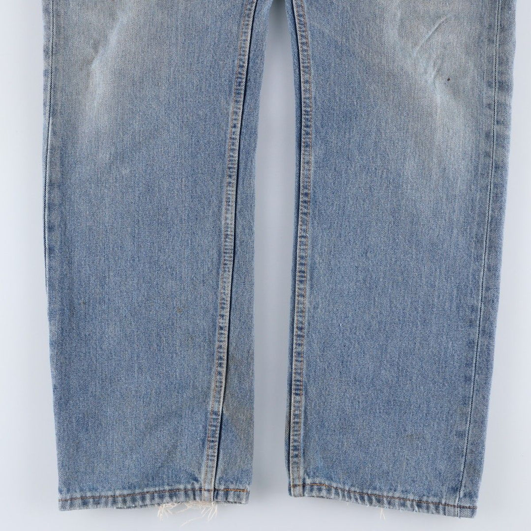 Levi's 505 tapered denim pants for men, size w37 unclear Blue type light blue Vintage Second Hand