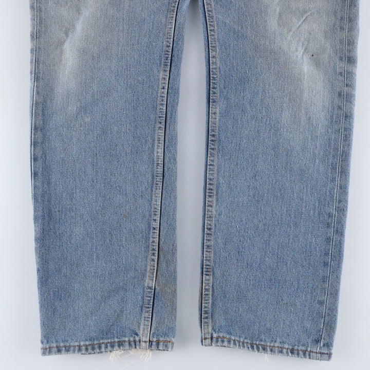 Levi's 505 tapered denim pants for men, size w37 unclear Blue type light blue Vintage Second Hand