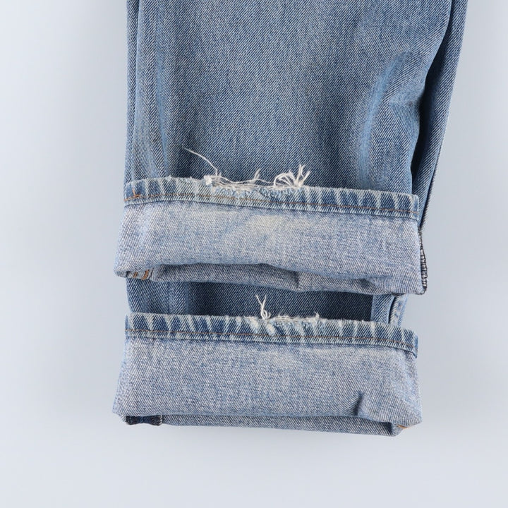 Levi's 505 tapered denim pants for men, size w37 unclear Blue type light blue Vintage Second Hand