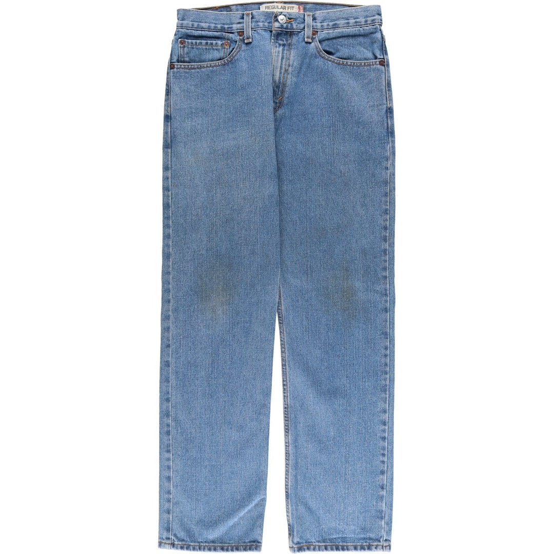 2000'S Levi's 505 Regular Fit Tapered Denim Pants, Men's Size W32 cotton blue type Vintage Second Hand