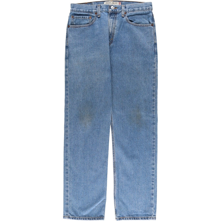2000'S Levi's 505 Regular Fit Tapered Denim Pants, Men's Size W32 cotton blue type Vintage Second Hand