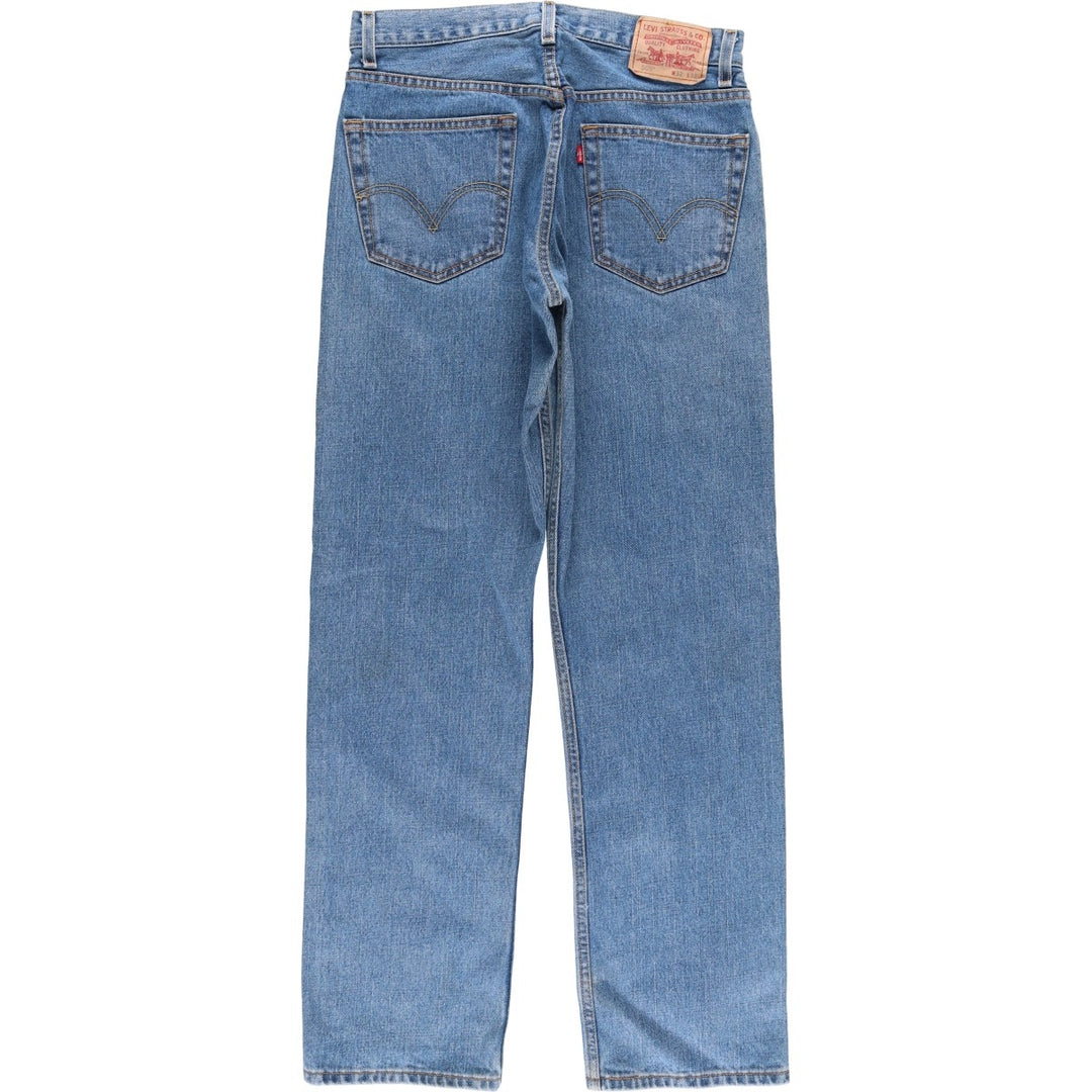 2000'S Levi's 505 Regular Fit Tapered Denim Pants, Men's Size W32 cotton blue type Vintage Second Hand
