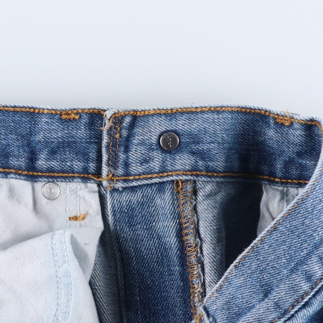 2000'S Levi's 505 Regular Fit Tapered Denim Pants, Men's Size W32 cotton blue type Vintage Second Hand