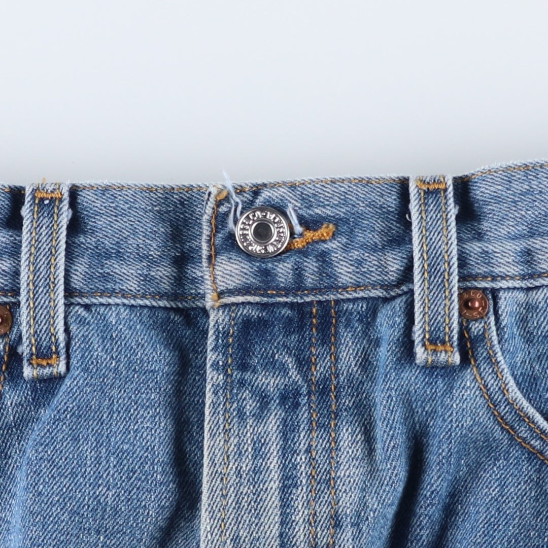 2000'S Levi's 505 Regular Fit Tapered Denim Pants, Men's Size W32 cotton blue type Vintage Second Hand