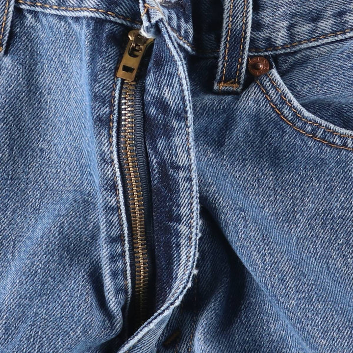 Levi's 505 tapered denim pants for men, size w37 cotton blue type Vintage Second Hand
