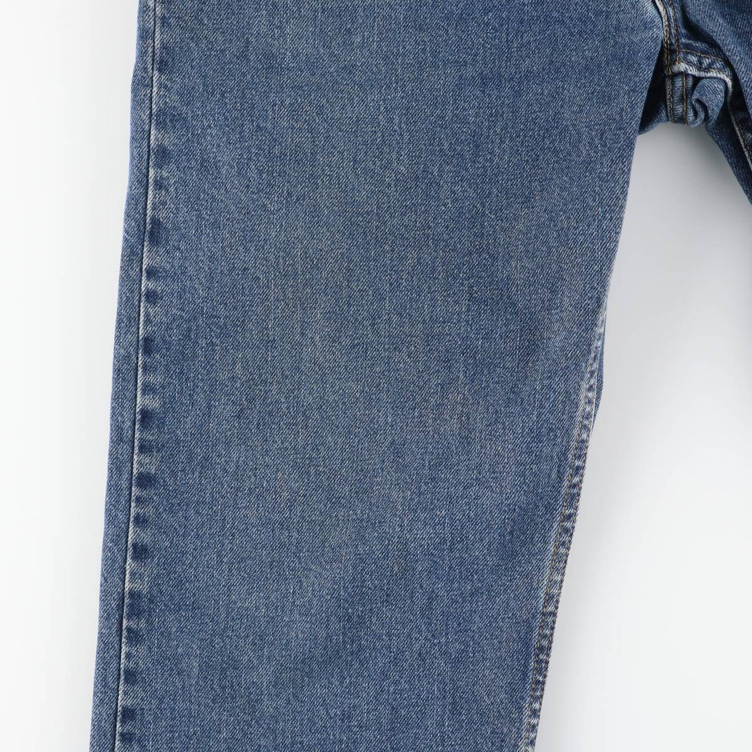 Levi's 505 REGULAR FIT tapered denim pants for men, size w35 cotton blue type Vintage Second Hand