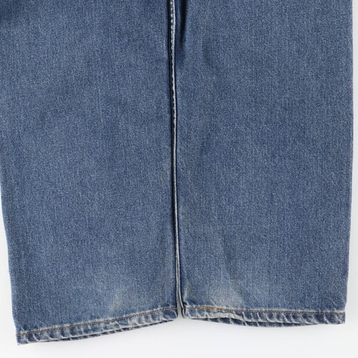 Levi's 505 REGULAR FIT tapered denim pants for men, size w35 cotton blue type Vintage Second Hand