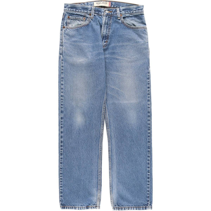 Levi's 505 Regular Fit Tapered Denim Pants, Men's Size W33 (approx.), Vintage cotton blue type Vintage Second Hand