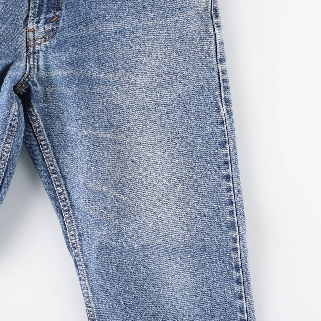 Levi's 505 Regular Fit Tapered Denim Pants, Men's Size W33 (approx.), Vintage cotton blue type Vintage Second Hand