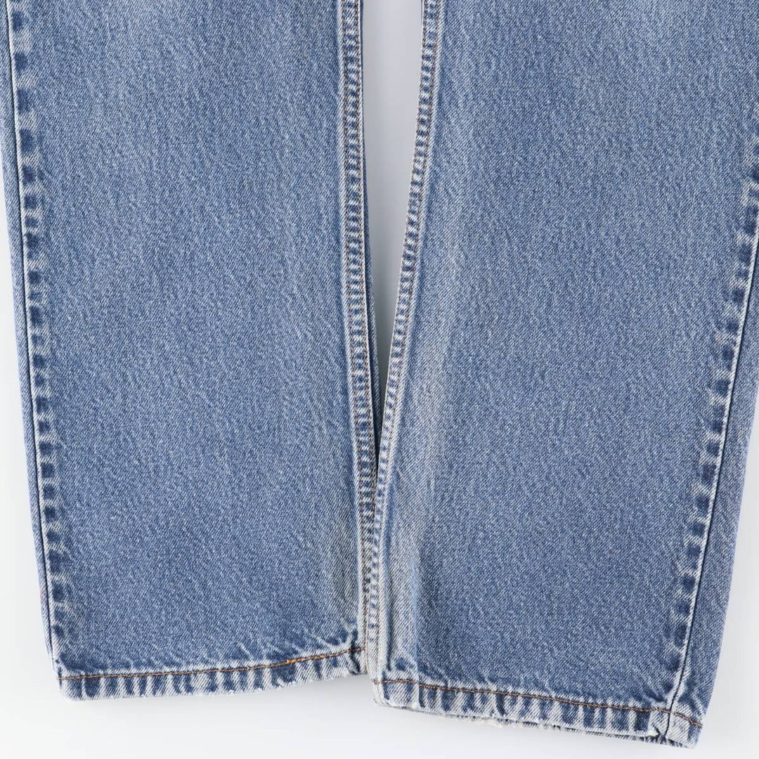Levi's 505 Regular Fit Tapered Denim Pants, Men's Size W33 (approx.), Vintage cotton blue type Vintage Second Hand