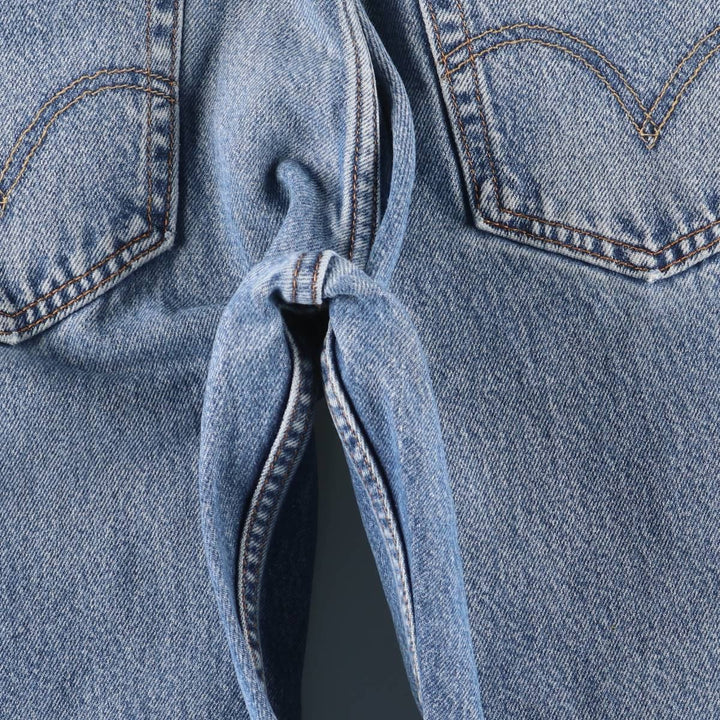 Levi's 505 Regular Fit Tapered Denim Pants, Men's Size W33 (approx.), Vintage cotton blue type Vintage Second Hand