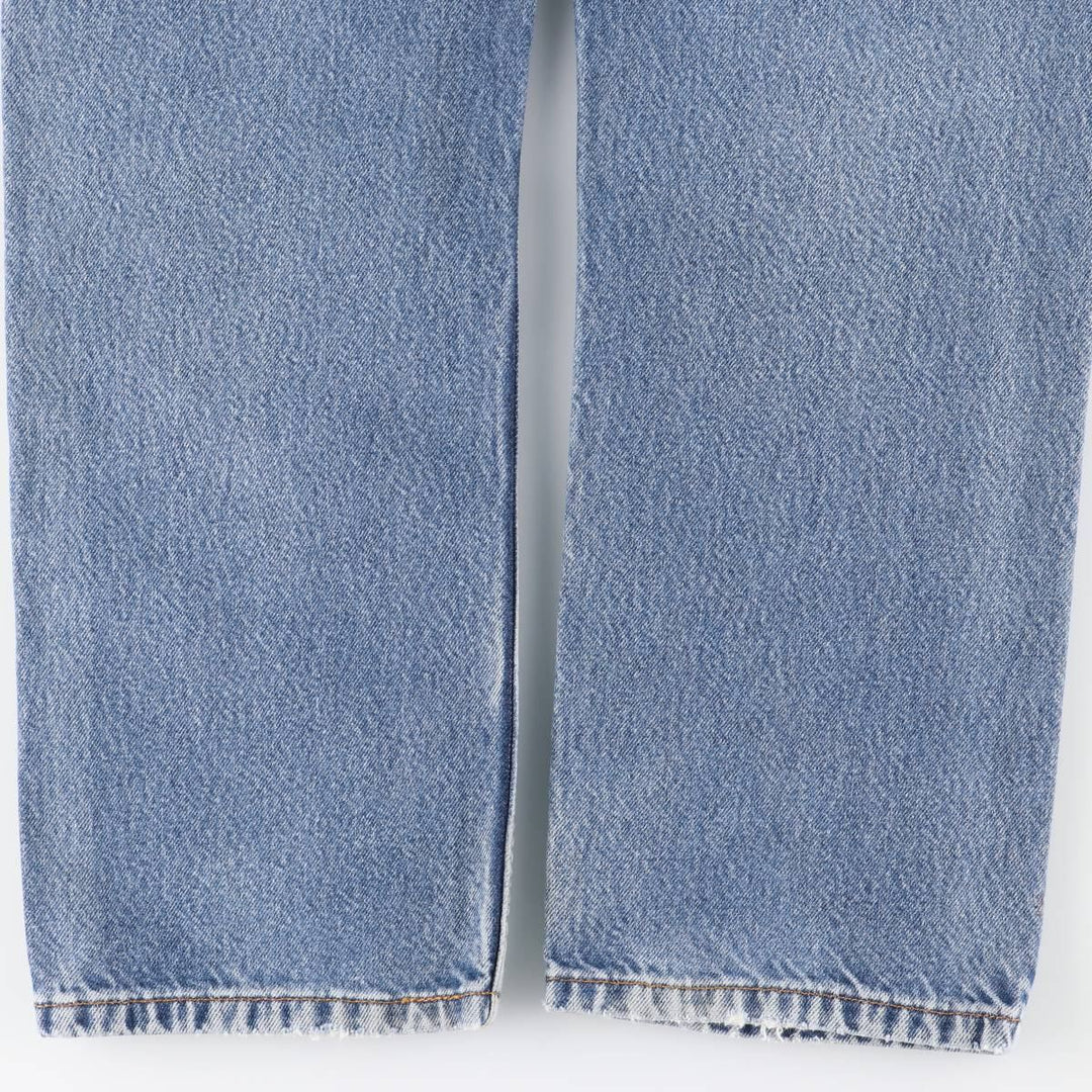 Levi's 505 Regular Fit Tapered Denim Pants, Men's Size W33 (approx.), Vintage cotton blue type Vintage Second Hand