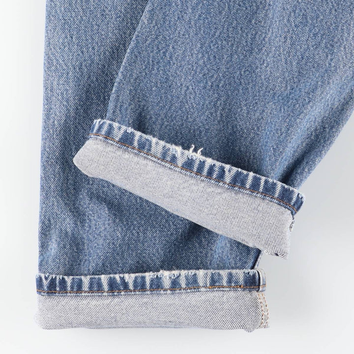 Levi's 505 Regular Fit Tapered Denim Pants, Men's Size W33 (approx.), Vintage cotton blue type Vintage Second Hand