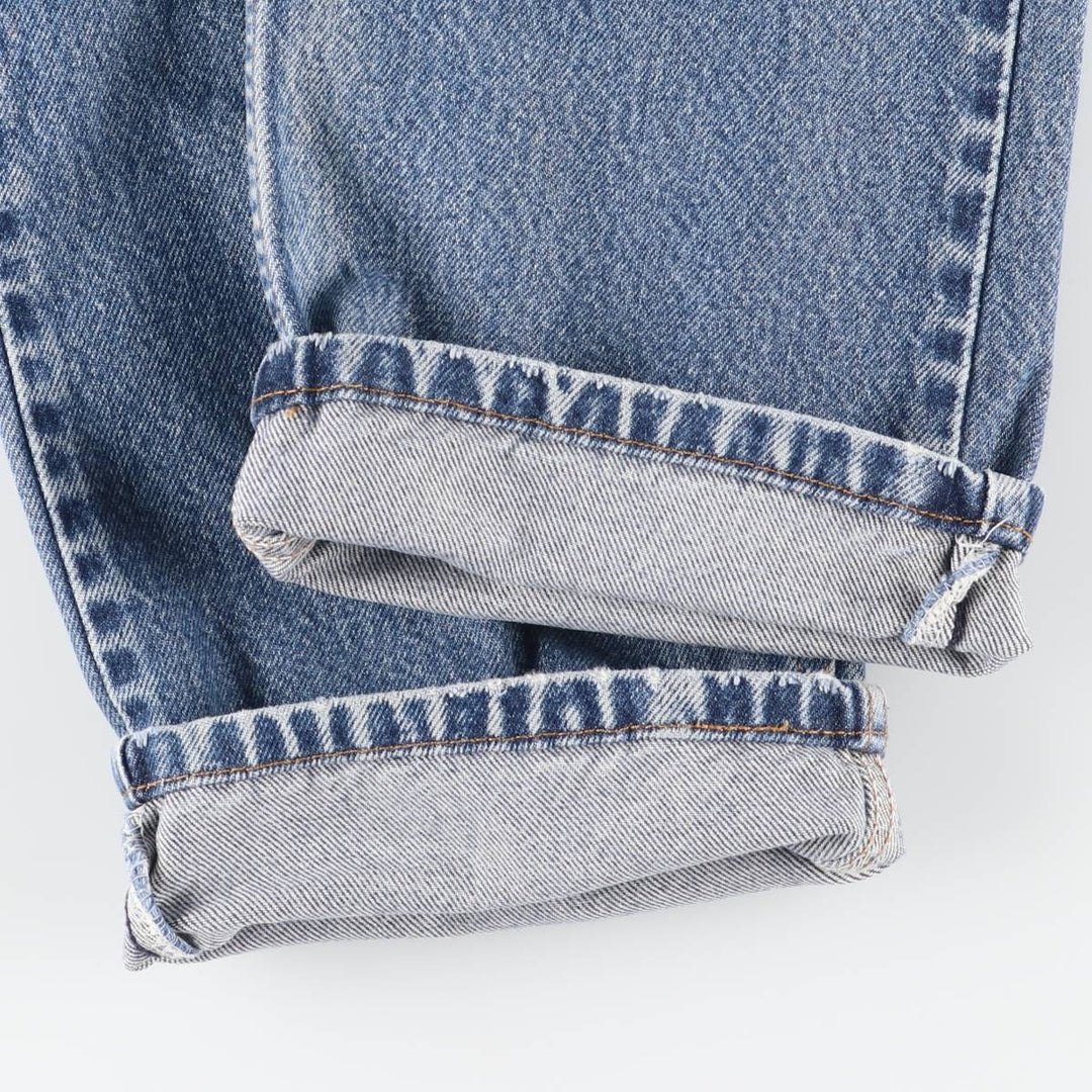 Levi's 505 Regular Fit Tapered Denim Pants, Men's Size W33 (approx.), Vintage cotton blue type Vintage Second Hand