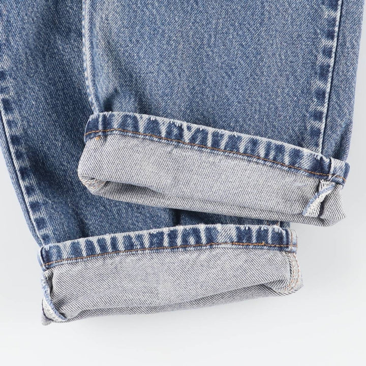 Levi's 505 Regular Fit Tapered Denim Pants, Men's Size W33 (approx.), Vintage cotton blue type Vintage Second Hand