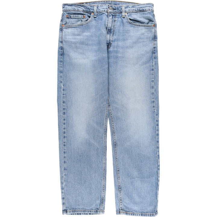 Levi's 505 tapered denim pants for men, size w36 cotton Blue type light blue Vintage Second Hand