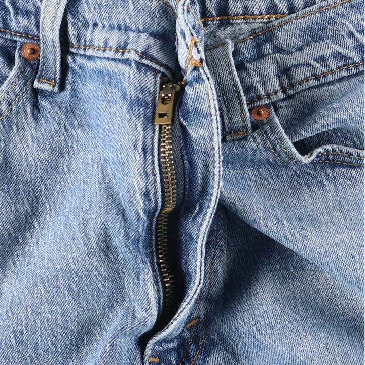 Levi's 505 tapered denim pants for men, size w36 cotton Blue type light blue Vintage Second Hand