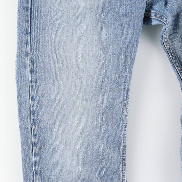 Levi's 505 tapered denim pants for men, size w36 cotton Blue type light blue Vintage Second Hand